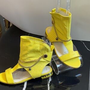 Yellow Women's Sandals